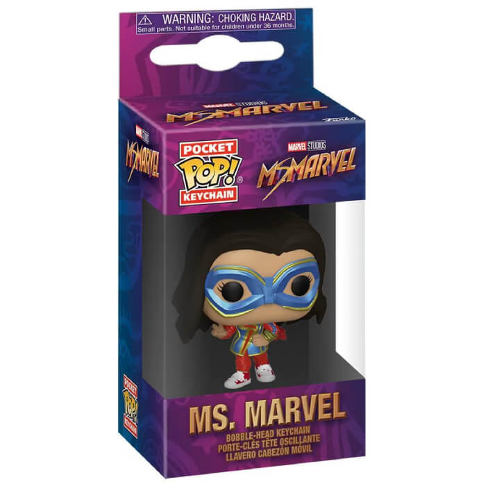 Chaveiro Funko Pop Pocket Keychain Ms Marvel Kamala Khan