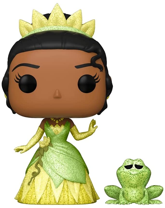 Funko Pop Princess Tiana Naveen Glitter A Princesa E O Sapo