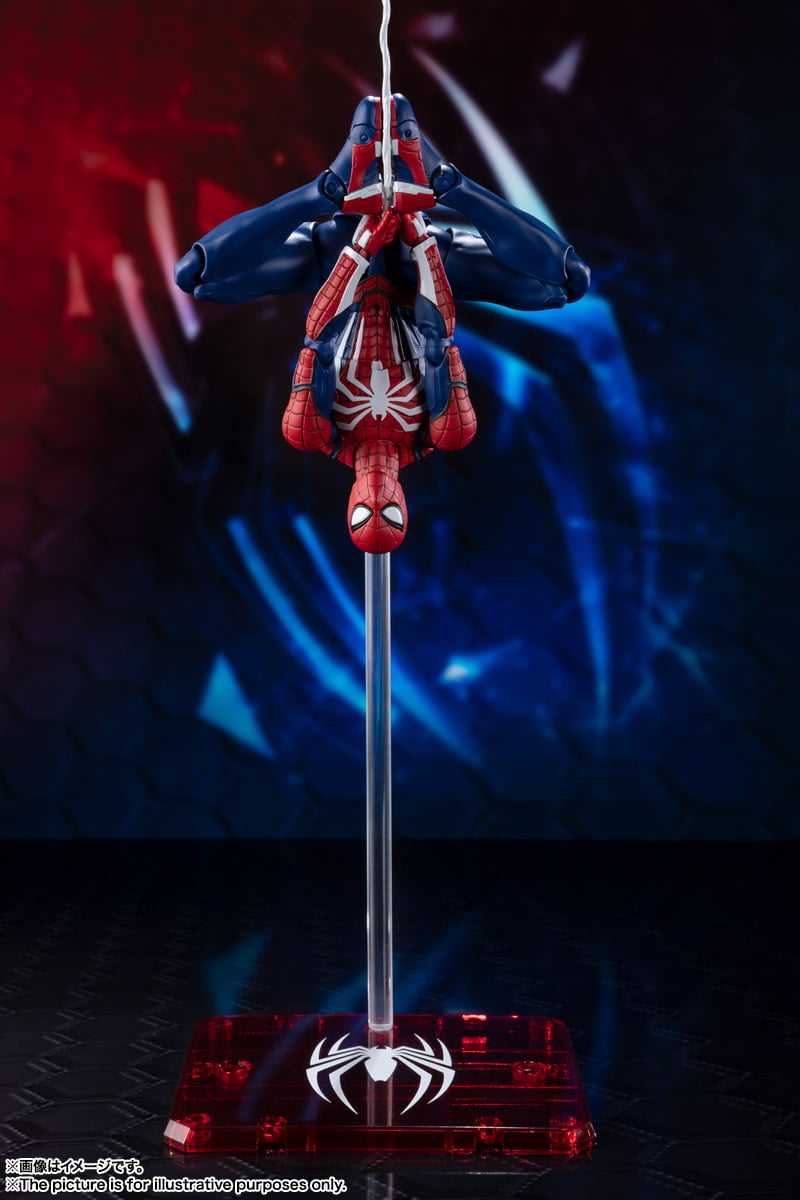 S H Figuarts Homem Aranha Spider Man Advanced Suit PS4 Marvel Bandai