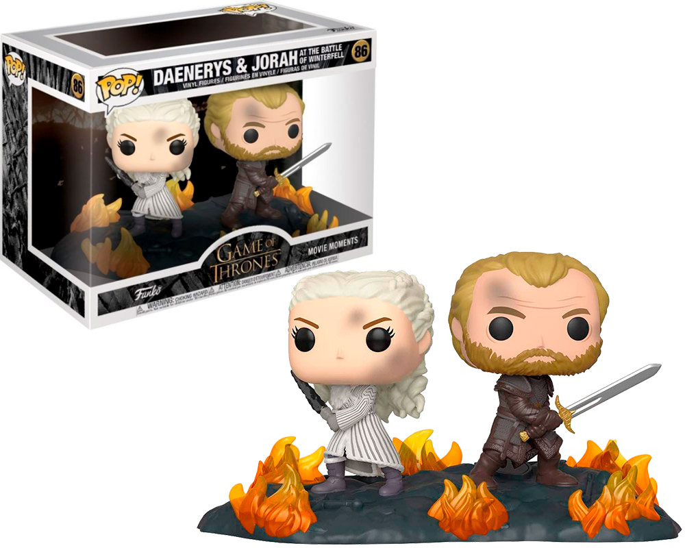 Funko Pop Daenerys and Jorah 86 At The Battle Of Winterfell Game of Thrones