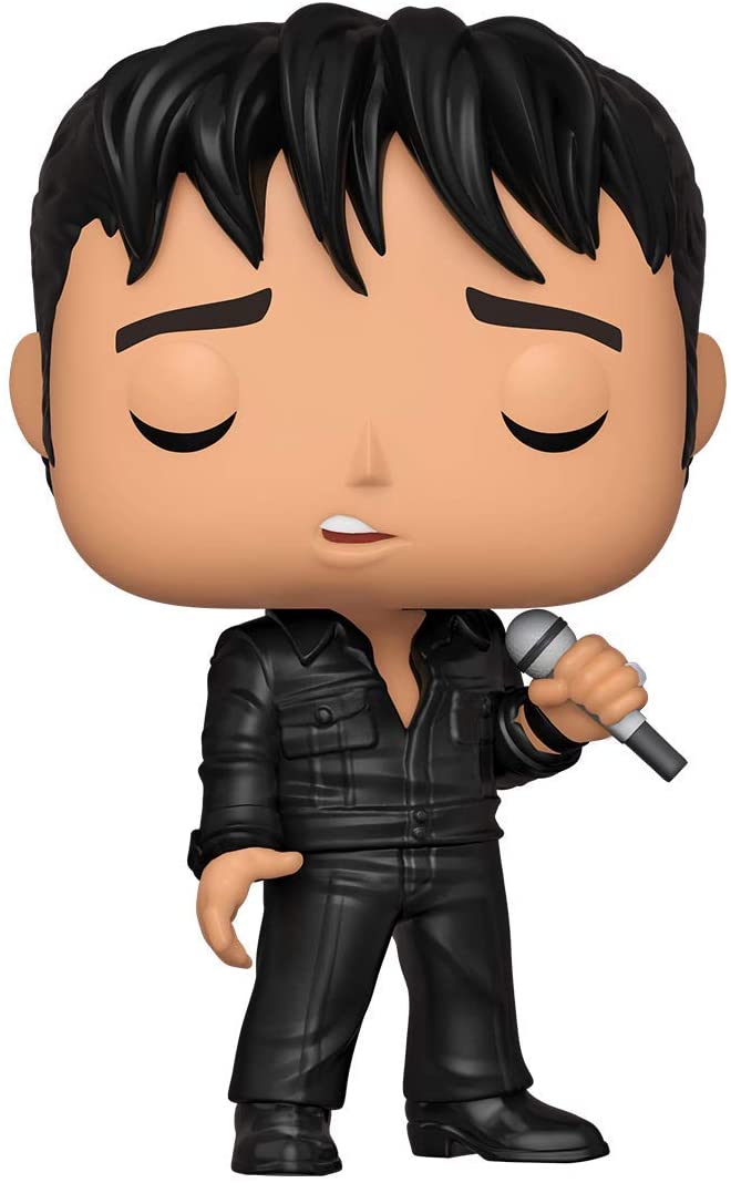 Funko Pop Rocks Elvis Presley 188 1968 Comeback Special