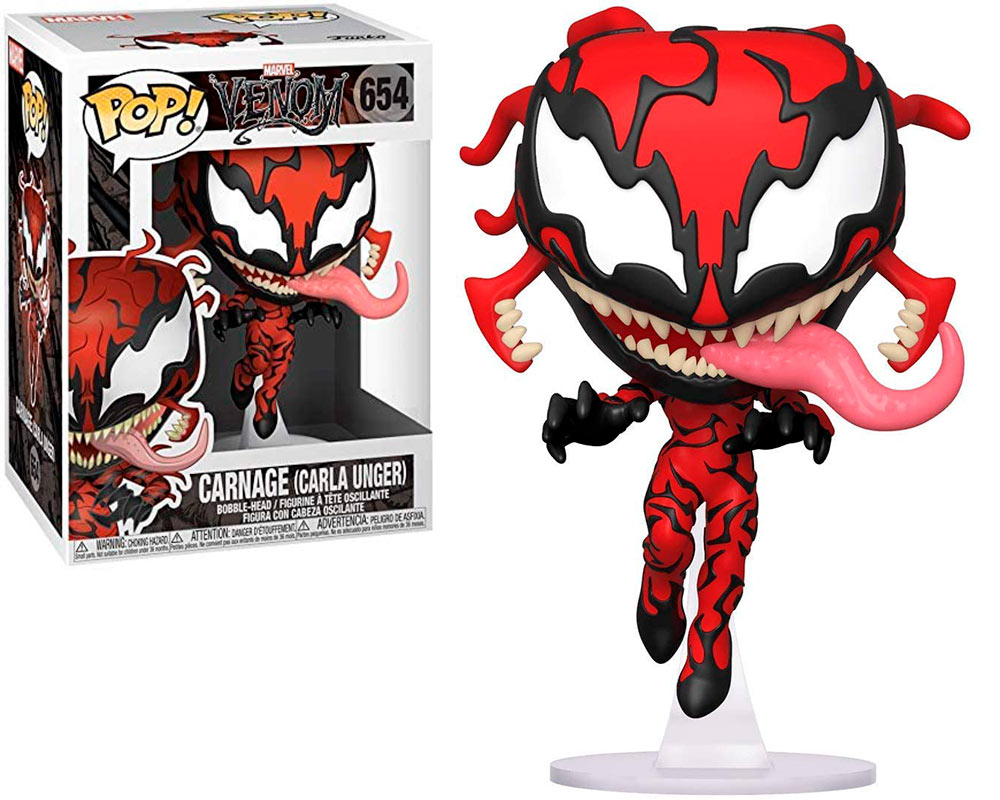 Funko Pop Venom Carnage Carla Unger 654 Marvel