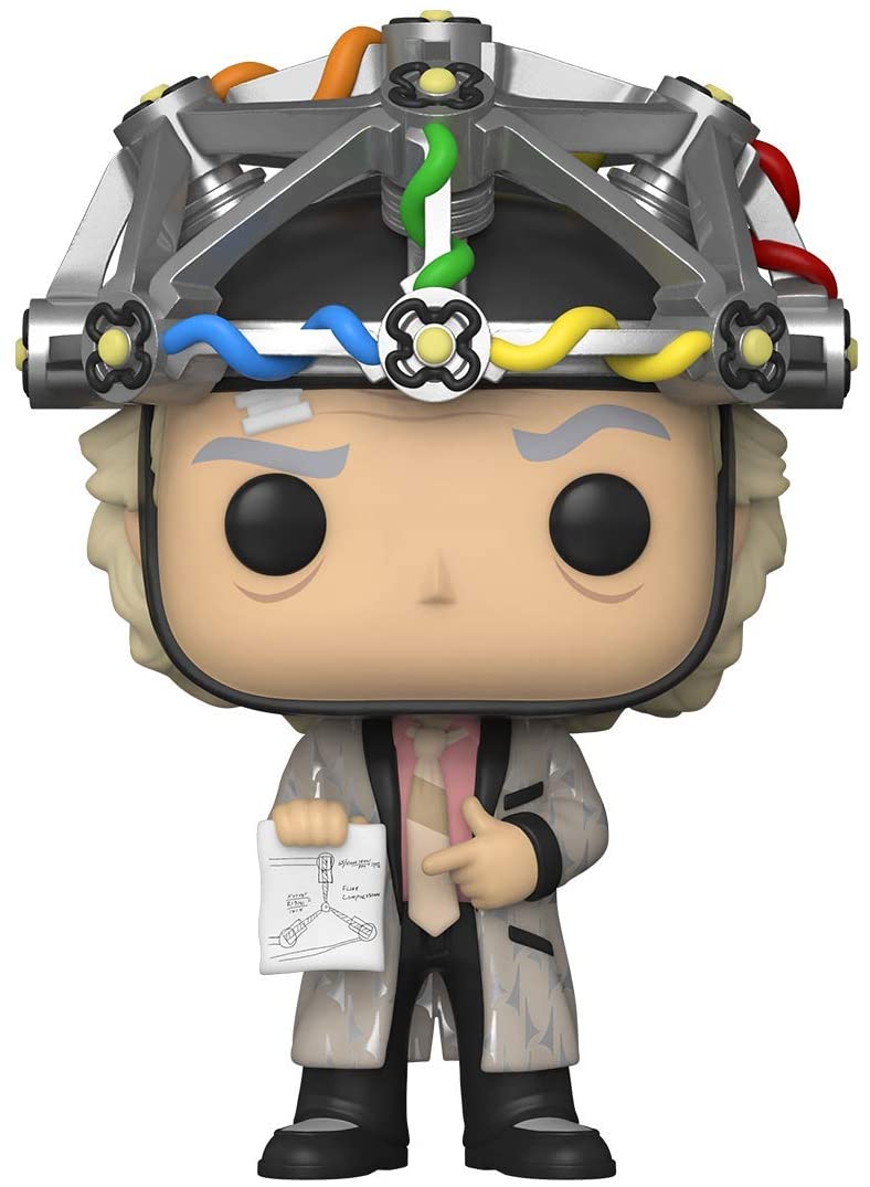 Boneco Funko Pop De Volta Para o Futuro Doc with Helmet 959