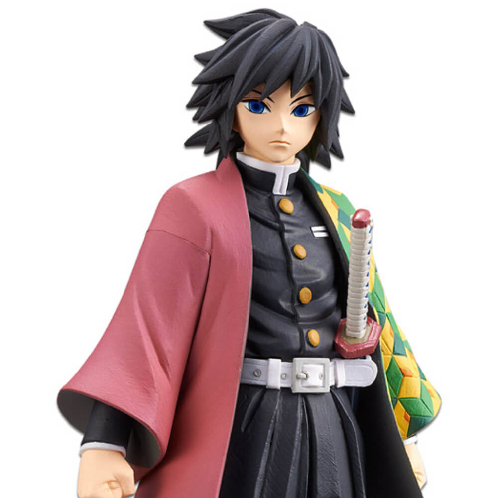 Boneco Demon Slayer Kimetsu no Yaiba Giyu Tomioka Q Posket Bandai Banpresto