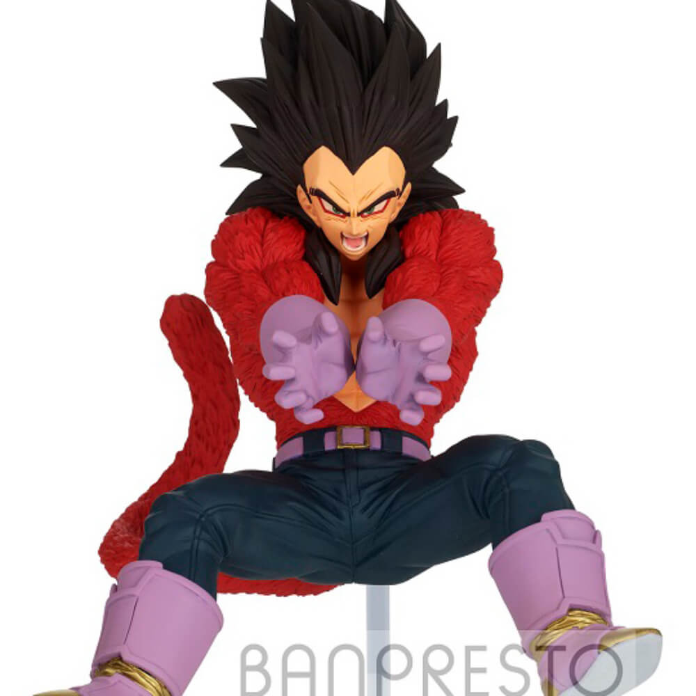 Boneco Articulado - Dragon Ball Super - Super Saiyan 4 Vegeta