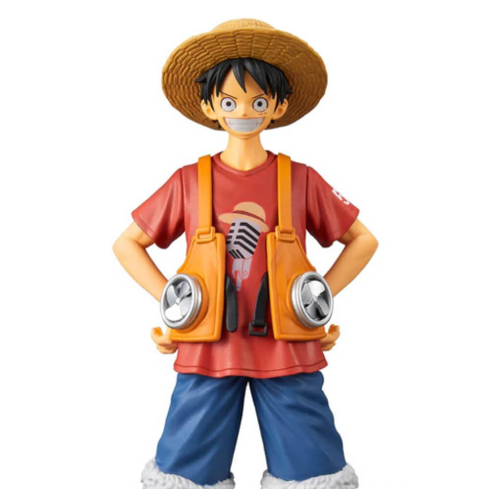 Anime DXF One Piece Film Gold 9 Estilo Personagens com Pano Branco Luffy  Figura Coleção Brinquedos - AliExpress