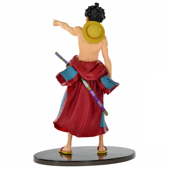 Action Figure One Piece Monkey D. Luffy Banpresto World Figure ...