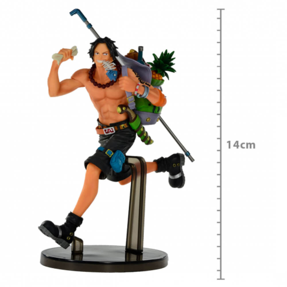 Action Figure One Piece Portgas D. Ace Mania Produce Three