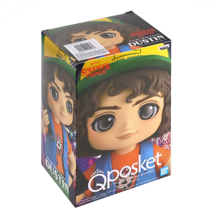 Action Figure Stranger Things Q Posket Dustin Banpresto
