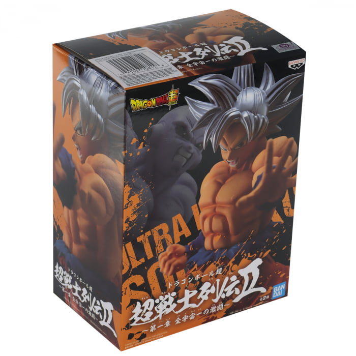 Estátua Banpresto Bandai Dragon Ball Super Goku Ultra Instinto Superior  Chosenshiretsuden II - Início