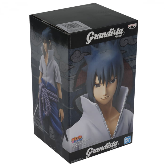 Estátua Banpresto Grandista Manga Naruto Shippuden - Uchiha Sasuke