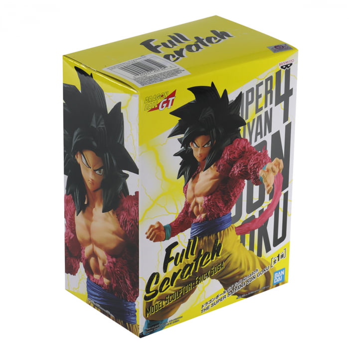 Boneco Figura Ação Goku Super Sayajin 4 Dragon Ball Bandai em