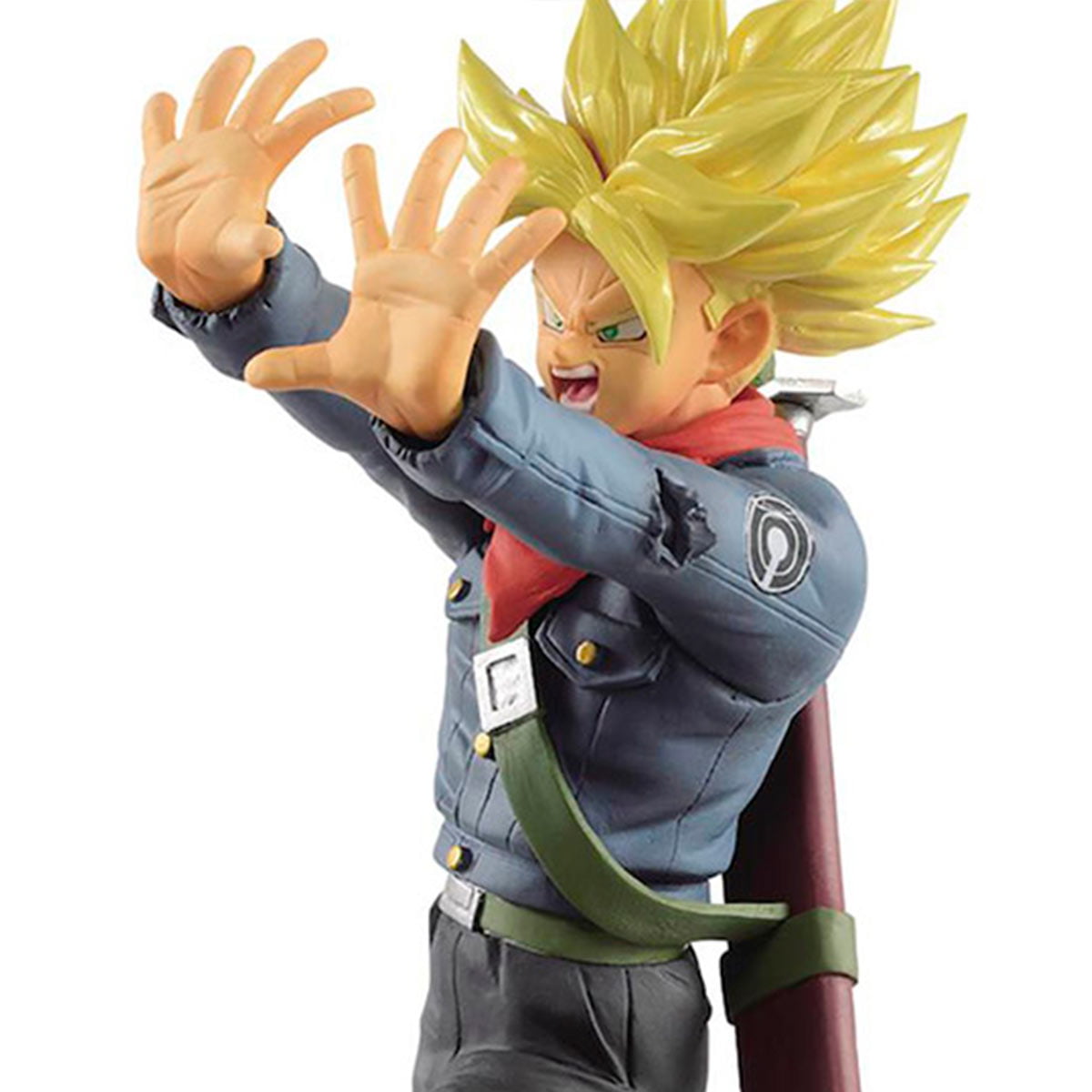 Boneco Dragon Ball Super Trunks Galick Gun Super Saiyajin Banpresto