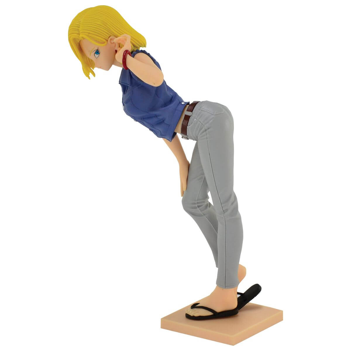 Boneco Dragon Ball Z Android 18 Glitter & Glamours Banpresto
