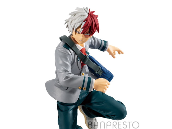 My Hero Academia abre pré-venda da figura Shoto Todoroki Sports Festival e separação sai por $10