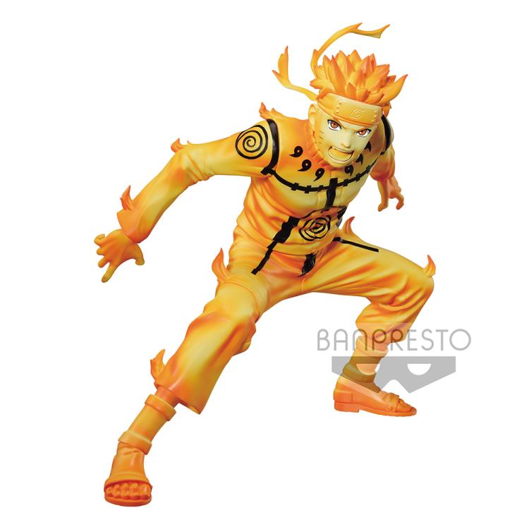 Boneco Naruto Shippuden Vibration Stars Naruto Uzumaki Kurama