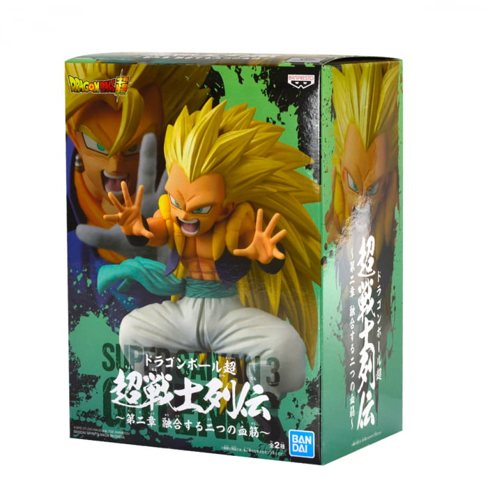 Estátua Banpresto Bandai Dragon Ball Gotenks Super Saiyajin 3