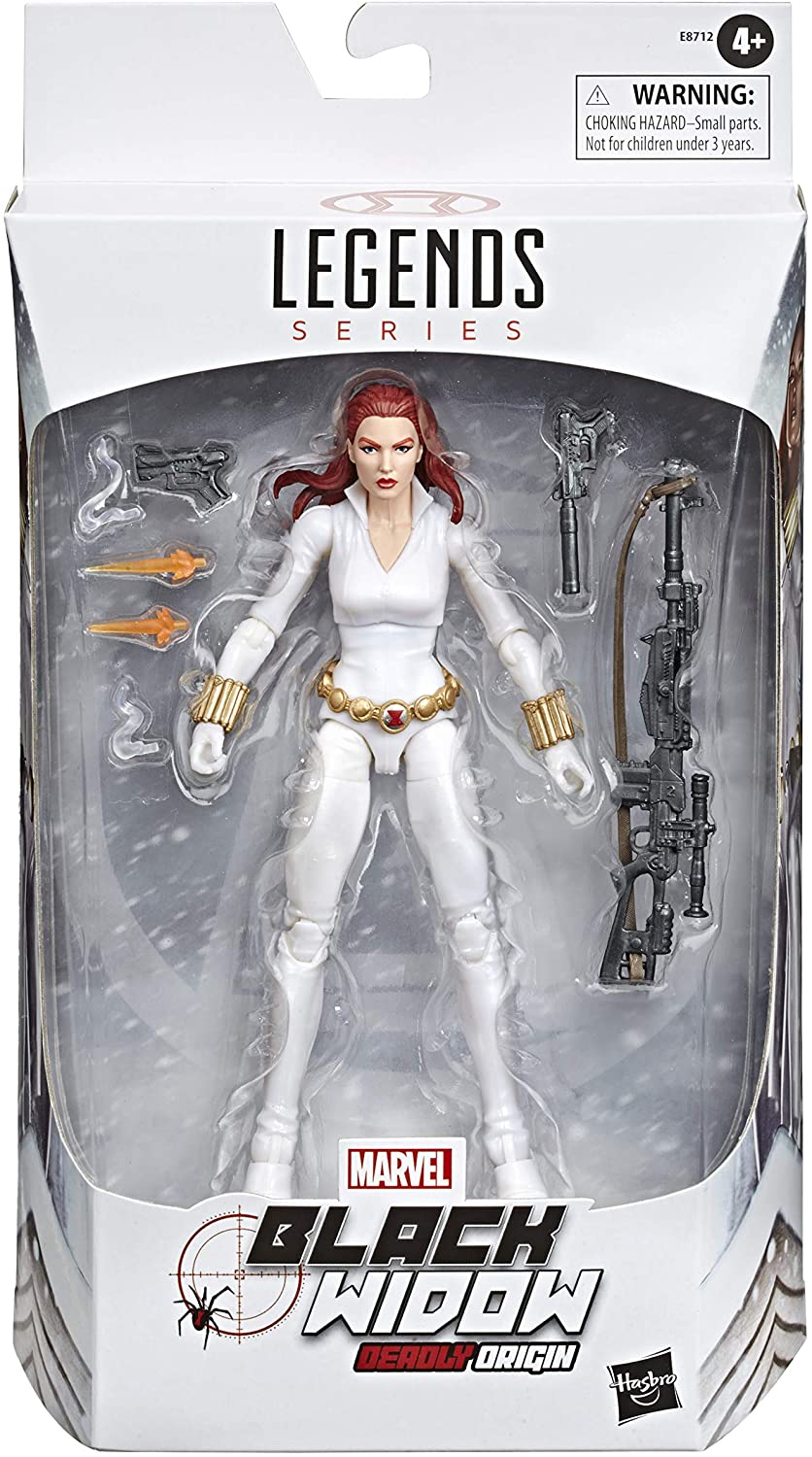 Marvel Legends Viuva Negra Black Widow Deadly Origin