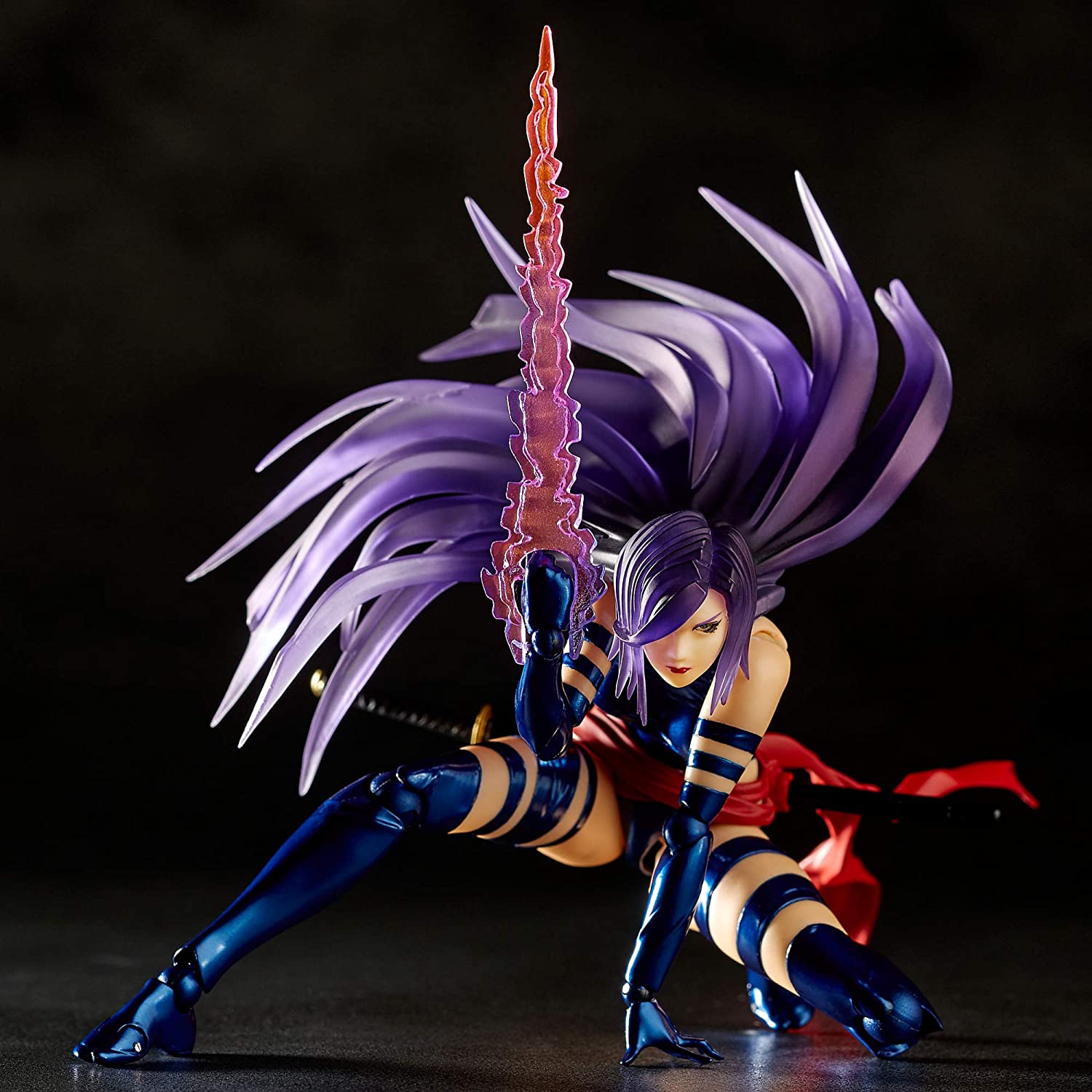 Revoltech Psylocke Amazing Yamaguchi Marvel X-Men