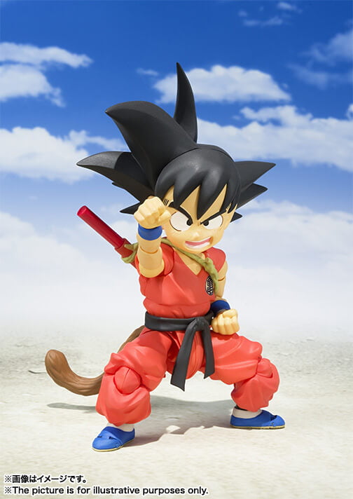 Action Figure Goku Criança Articulado - Dragon Ball Clássico