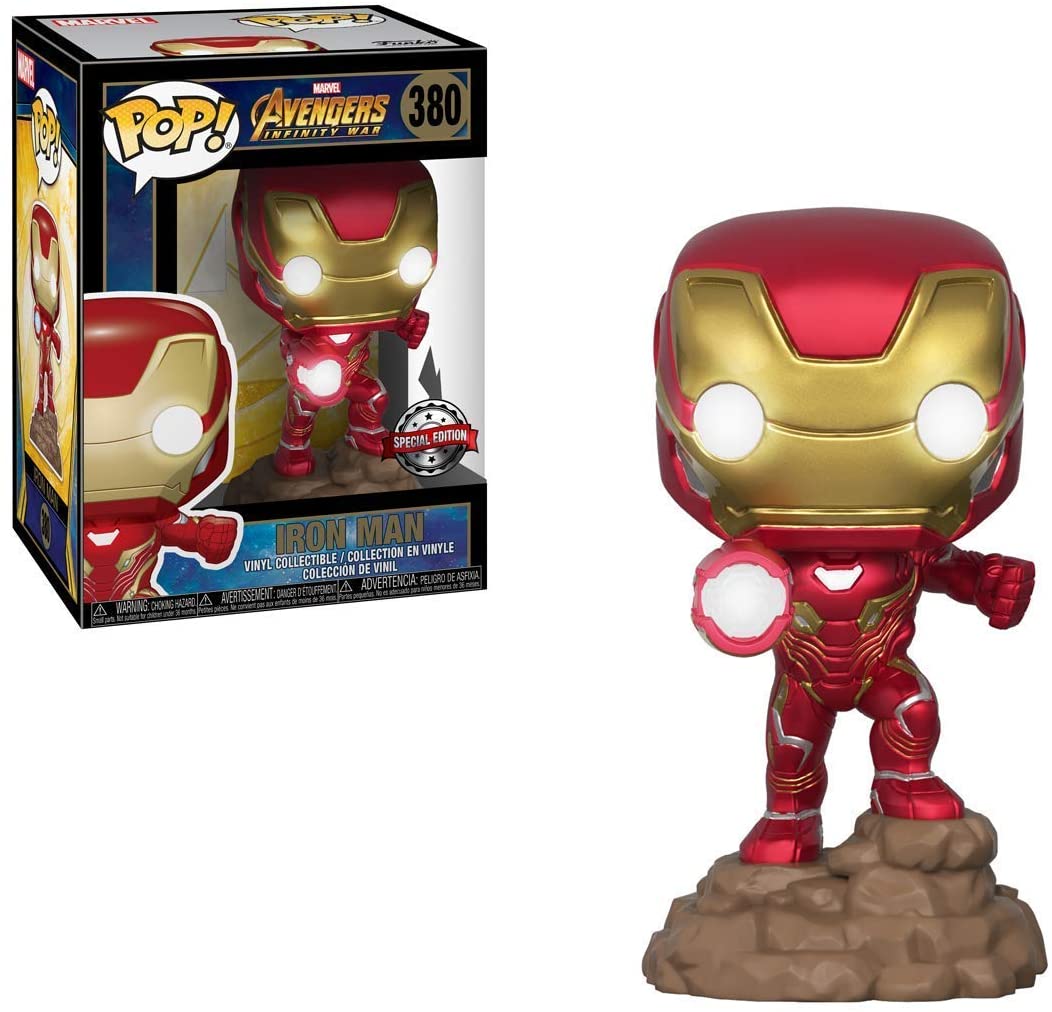 Avengers Infinity War - Iron Man Light Up 380 Funko Pop