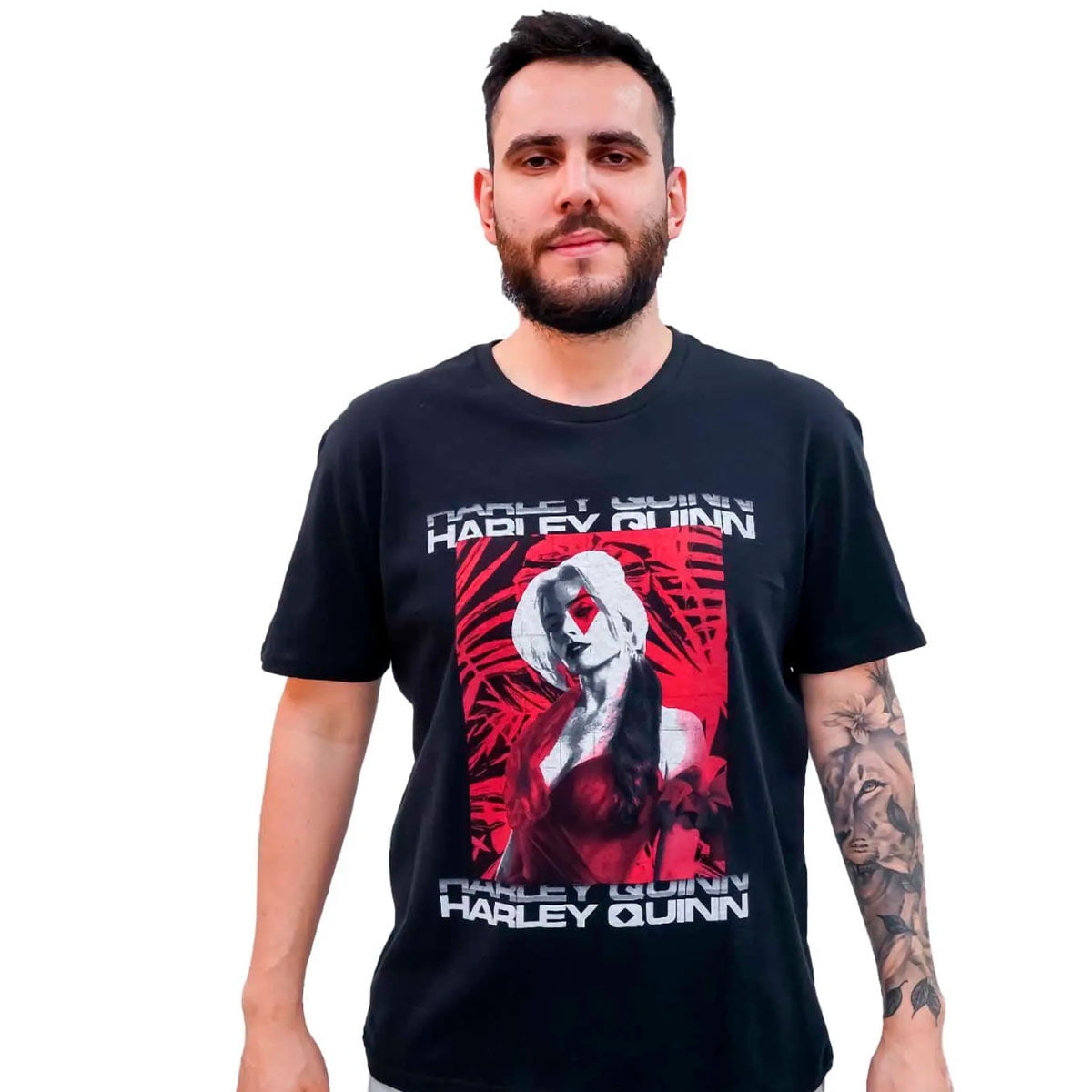 Camiseta Arlequina Harley Quinn Filme Esquadrão Suicida (Suicide