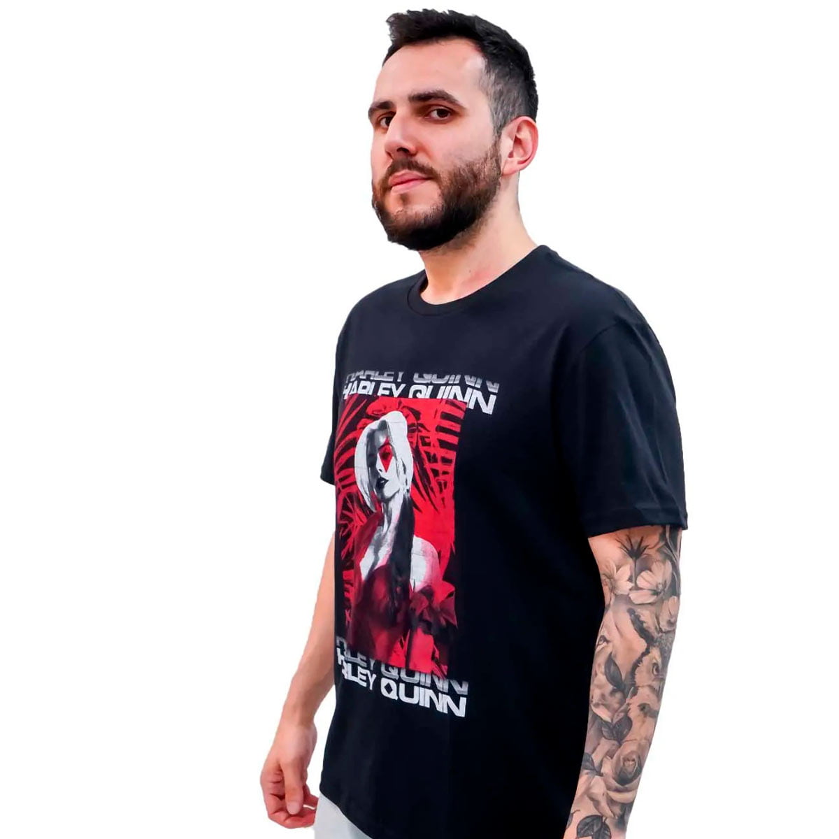 Camiseta Arlequina Harley Quinn Filme Esquadrão Suicida (Suicide