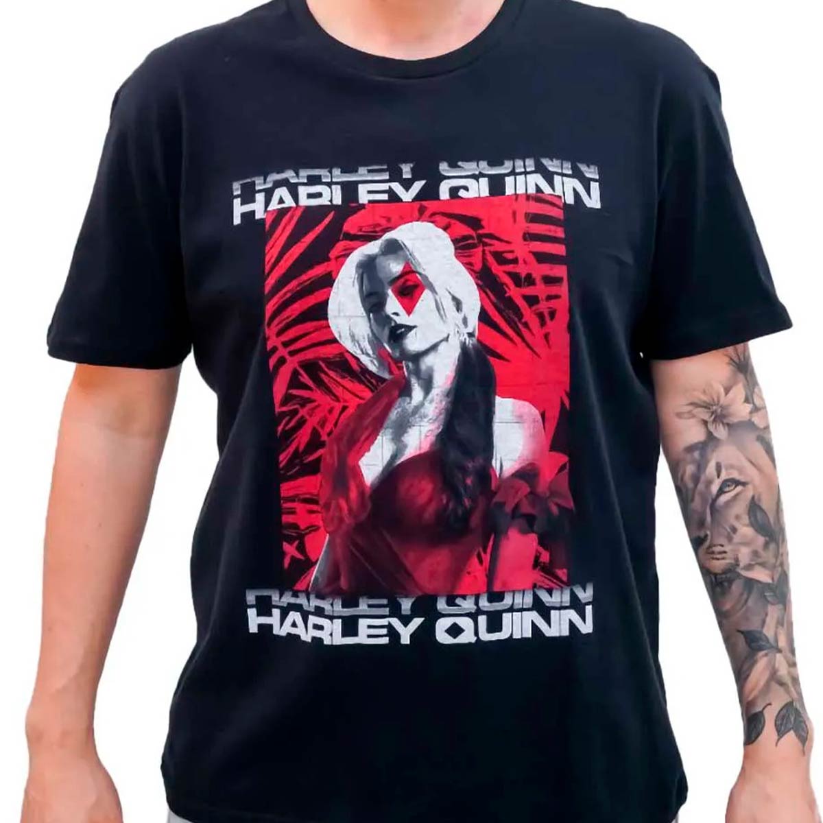 Camiseta Arlequina Harley Quinn Filme Esquadrão Suicida (Suicide