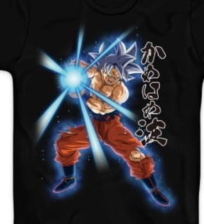 Camiseta Camisa Goku Instinto Superior Completo Dragon Ball