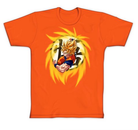 Camiseta Camisa Goku Deus Super Saiyajin Vermelho Dragon