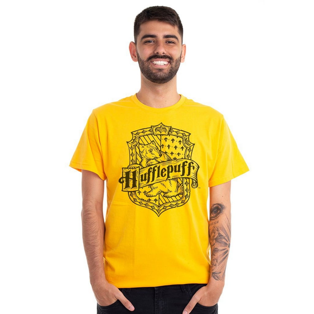 Camiseta Harry Potter Casa de Lufa-Lufa Algodão