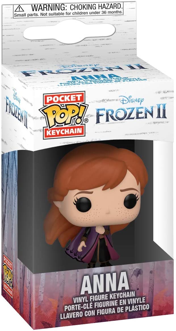 Chaveiro Anna Disney Frozen 2 Funko Pop Pocket Keychain 6423