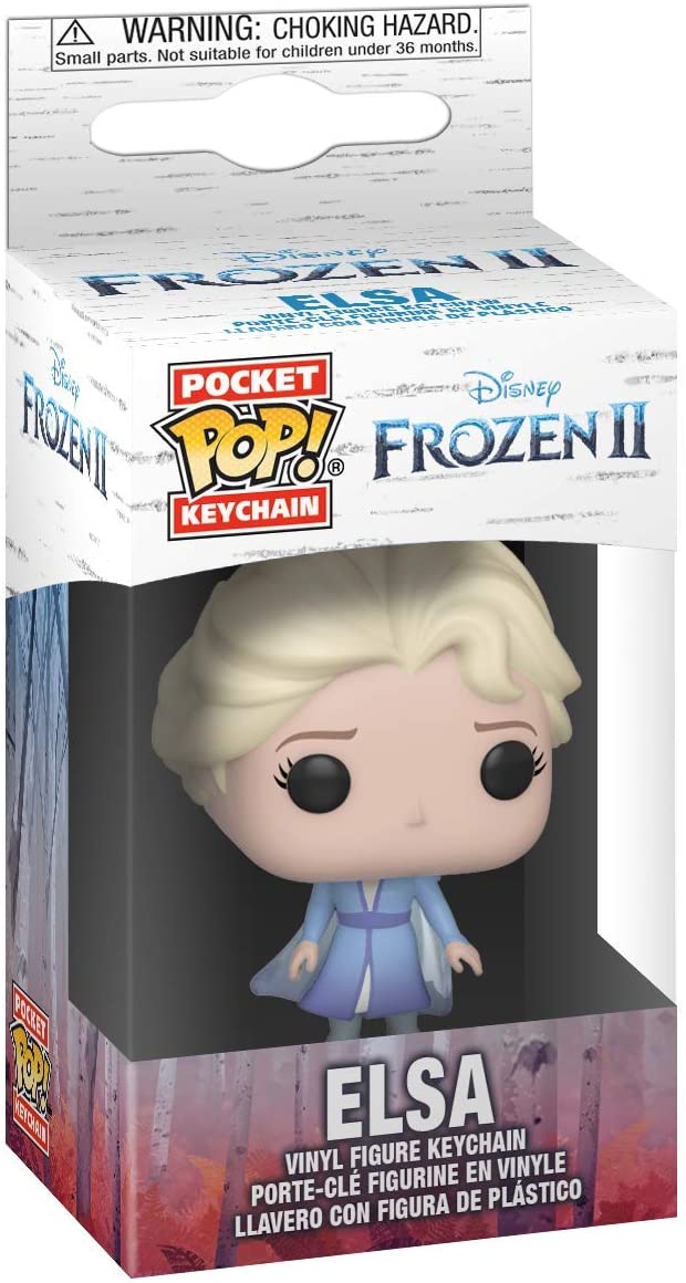 Chaveiro Elsa Frozen 2 Funko Pop Pocket Keychain