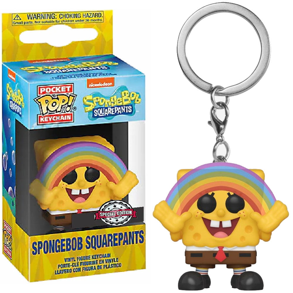 Chaveiro Bob Esponja Funko Pocket Pop Spongebob Squarepants