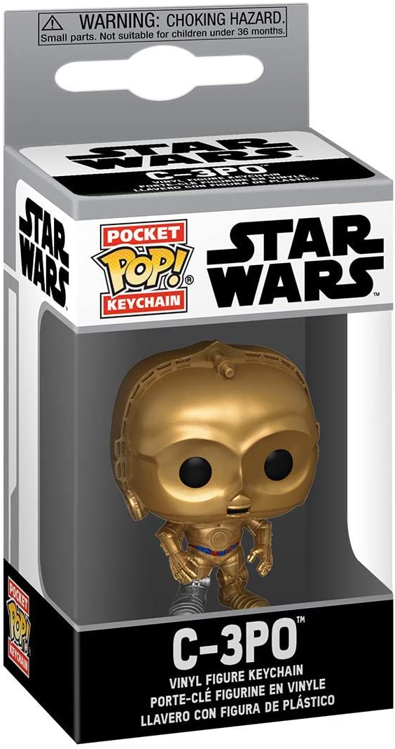 Chaveiro C-3PO Star Wars Funko Pop Pocket Keychain Chaveiro C-3PO Star Wars Funko Pop Pocket Keychain