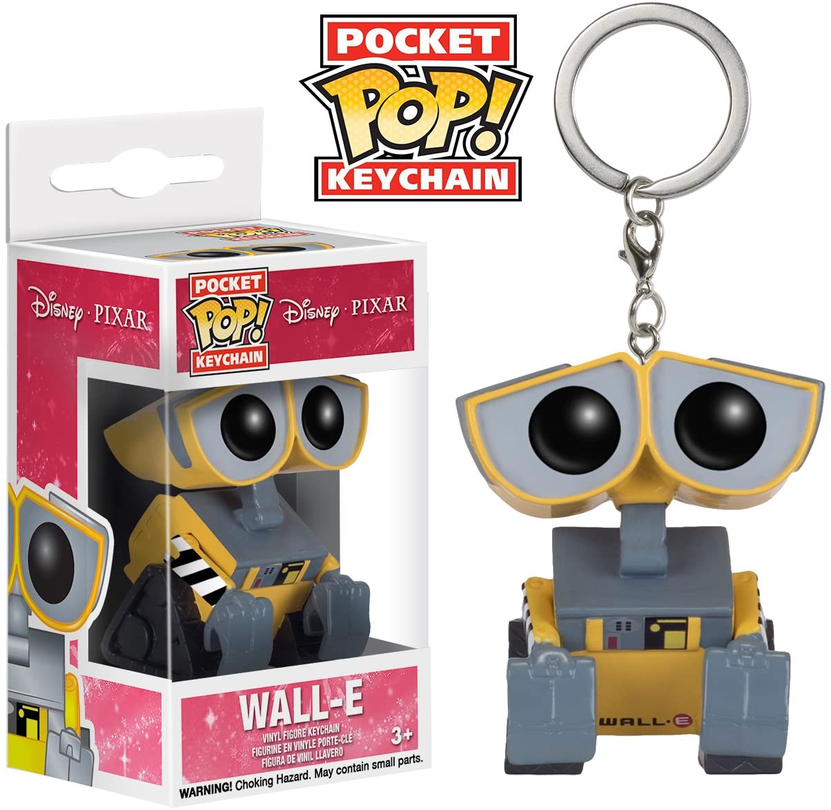 Chaveiro Funko Wall-E Disney Pixar Wall-E Funko Pocket Pop Keychain
