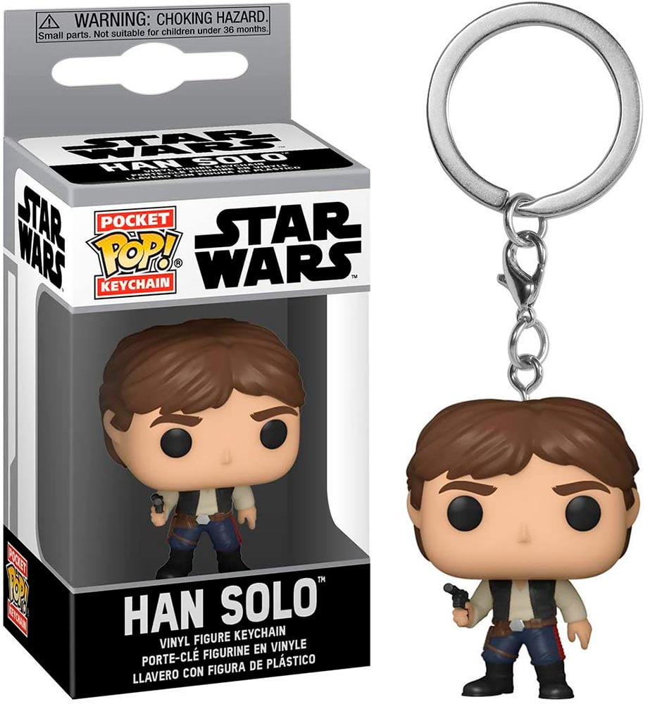 Chaveiro Han Solo Star Wars Funko Pop Pocket Keychain
