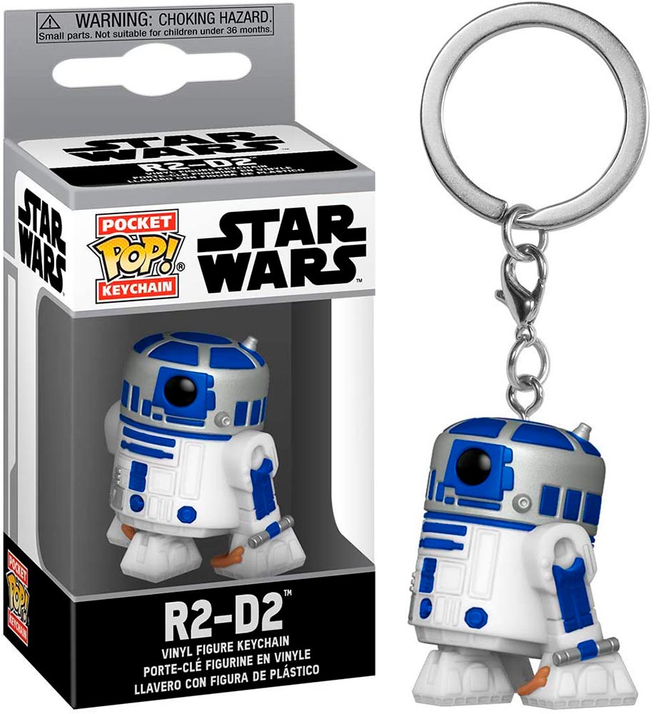 Chaveiro R2-D2 Star Wars Funko Pop Pocket Keychain