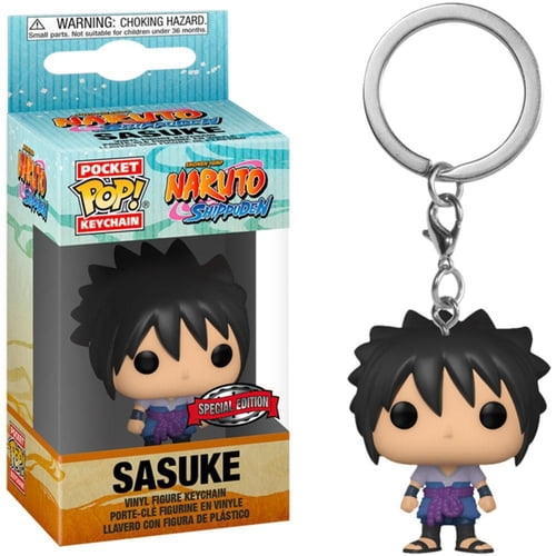 Chaveiro Sasuke Uchiha Funko Pop Pocket Keychain Naruto Shippuden
