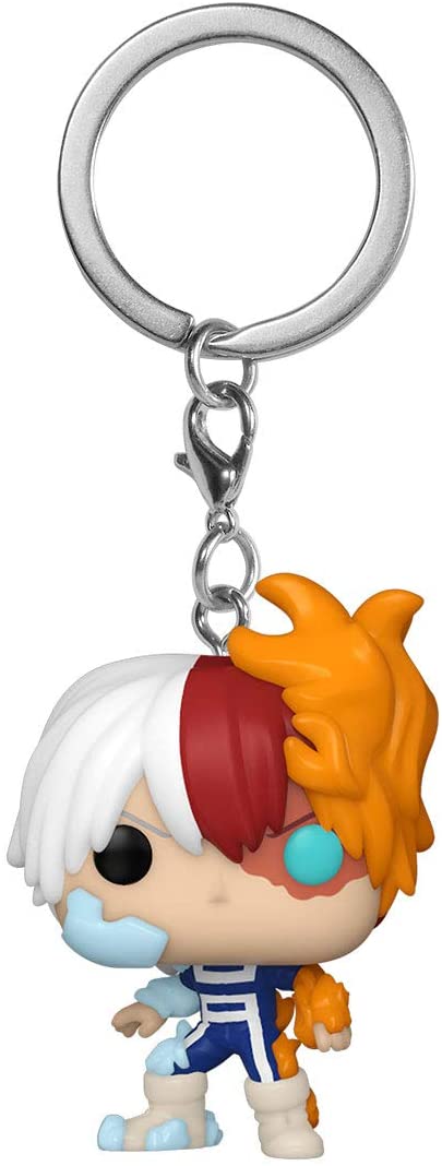 Chaveiro Shoto Todoroki GITD My Hero Academia Funko Pop Pocket Keychain