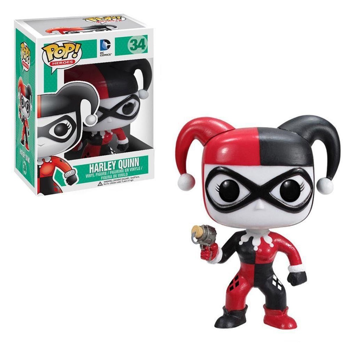 Funko Pop! DC Comics - Arlequina #357 - Loja TSC