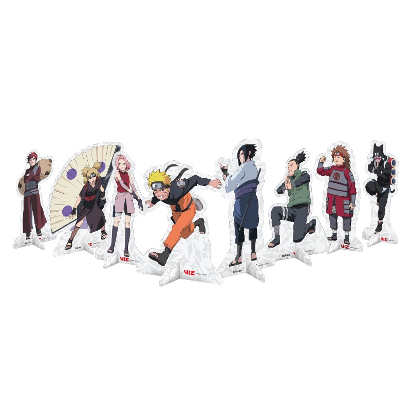 Decoração de Mesa - Naruto Shippuden - 08 Personagens - Festcolor