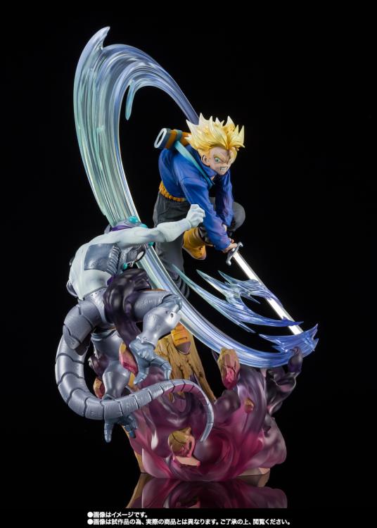 Future Trunks com caixa - À pronta entrega no Brasil RJ action figure  boneco tranks do futuro dragon ball dragonball z gt anime goku vegeta cell  freeza frieza gohan picollo super sayajin