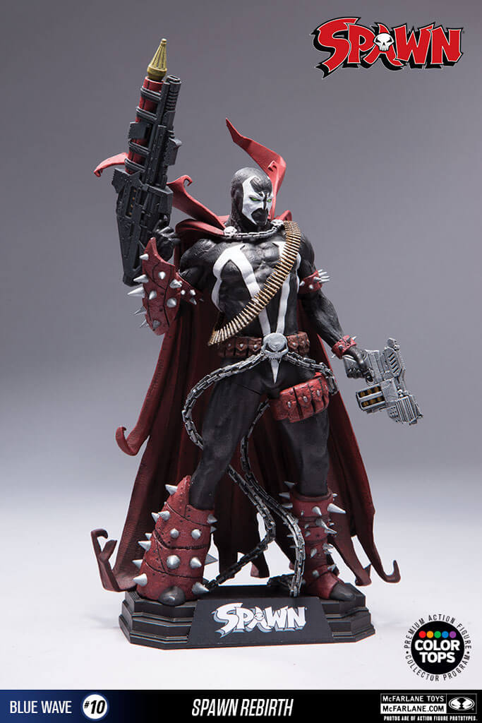 Compre o Action Figure do Spawn da linha Color Tops da McFarlane Toys
