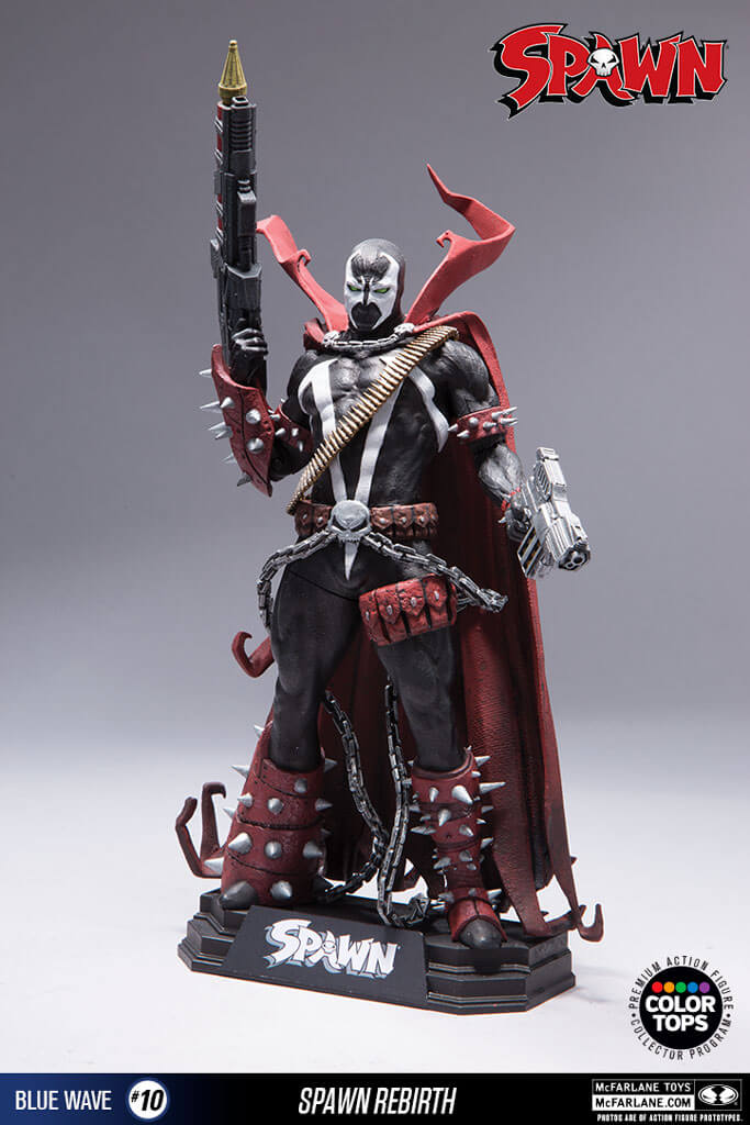 Compre o Action Figure do Spawn da linha Color Tops da McFarlane Toys