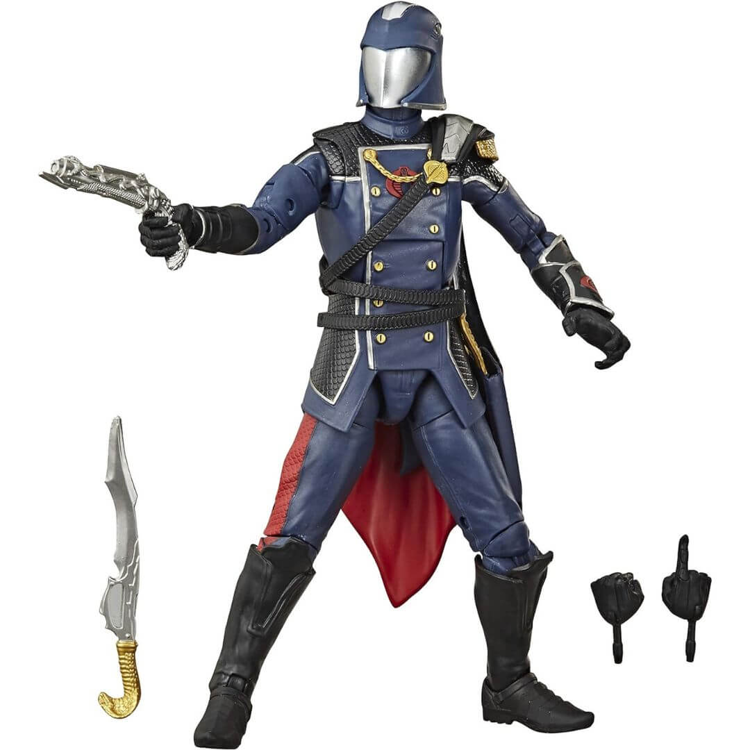 Boneco Articulado G.I. Joe Classified Series Cobra Commander 06 Hasbro