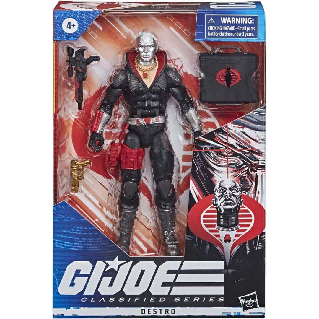 Compre o Boneco Articulado G.I. Joe Classified Series do Destro 03