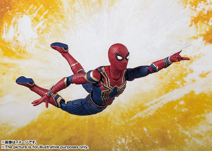Action Figure Marvel Vingadores S.H. Figuarts Iron Spider Bandai