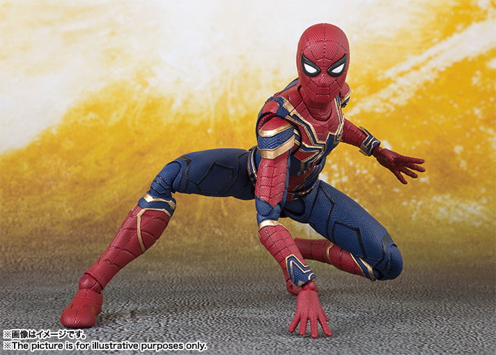 Action Figure Spider Man Homem Aranha Guerra Infinita