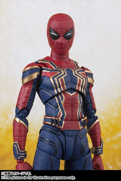 Action Figure Marvel Vingadores S.H. Figuarts Iron Spider Bandai